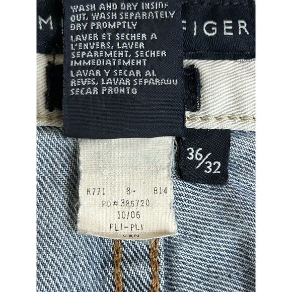 Tommy Hilfiger Jeans Men's 36x32 Relaxed Fit Baggy Straight Leg Skatercore 2006 - Picture 3 of 16